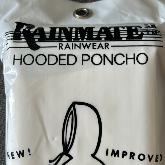 Race Rock Orlando Hooded Poncho NWOT - Picture 6 of 6